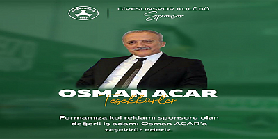 Formaya ‘kol’ reklamı Osman Acar’dan